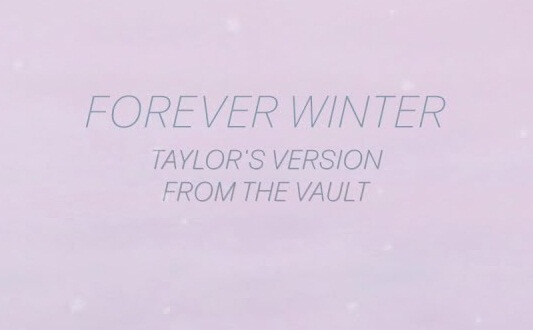 Forever Winter Ukulele Chords - Taylor Swift Version