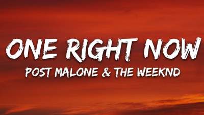 One Right Now Ukulele Chords by Post Malone and The Weeknd