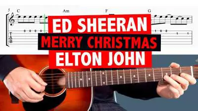Merry Christmas Guitar Chords by Ed Sheeran