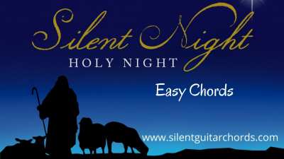 Silent Night Acoustic Guitar Chords Easy for Beginners