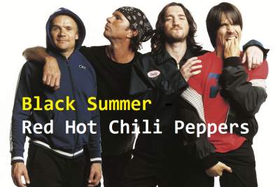 Black Summer Guitar Chords by Red Hot Chili Peppers