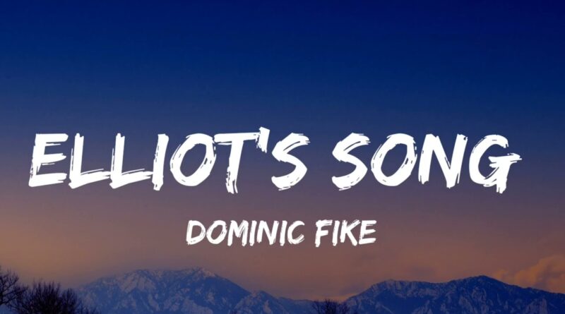 Elliots Song Guitar chords by Dominic Fike from Euphoria